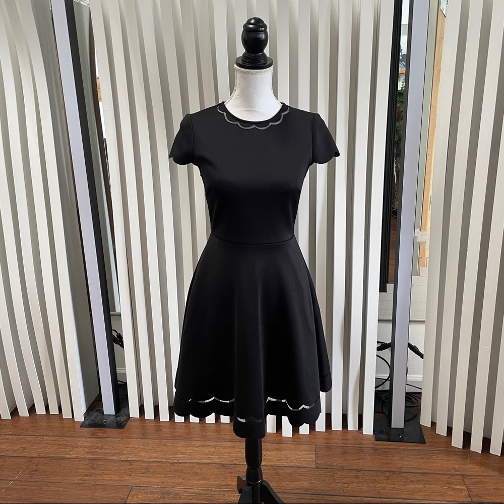Ted Baker London Mini Classic Cocktail Dress Black Size 1 US Small